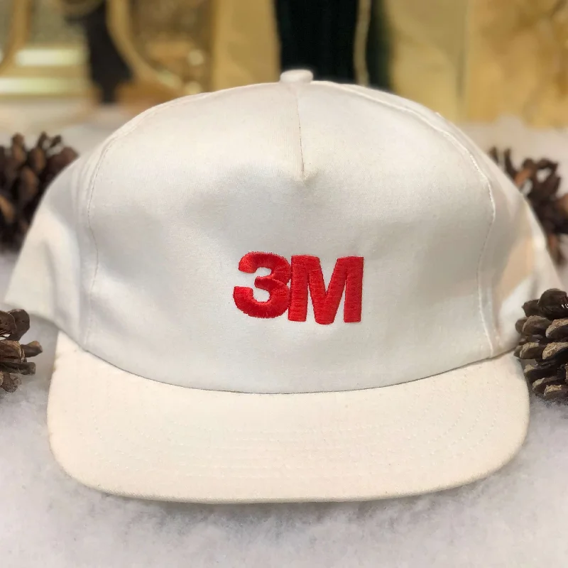 Vintage 3M P Cap Twill Snapback Hat